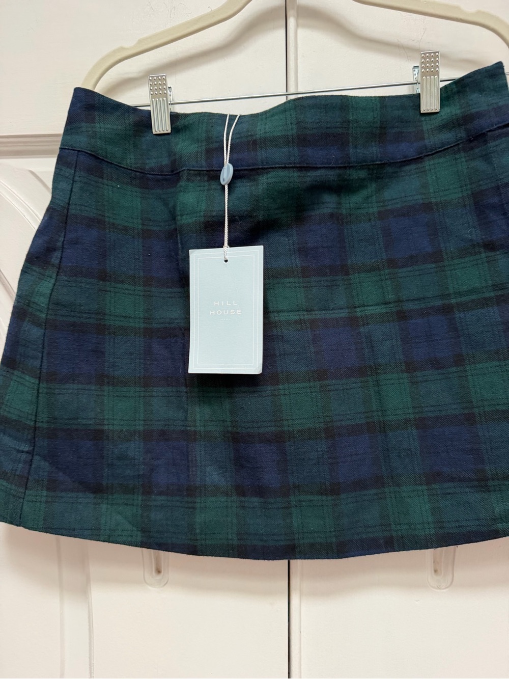 Hill House Tatiana Skirt Stewart Plaid M NWT - Picture 4 of 5